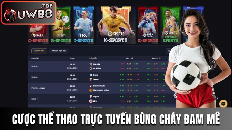 Trang chủ 30 Cược thể thao trực tuyến đẳng cấp bùng cháy đam mê