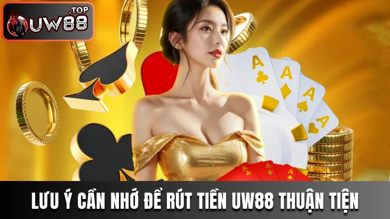 Rút Tiền UW88 - Giao Dịch Online Siêu Tốc Trong 3 Phút 3 Một vài lưu ý cần nhớ để rút tiền UW88 thuận tiện