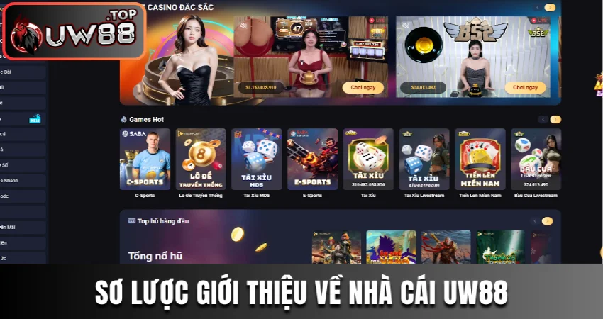 Giới Thiệu UW88 - Điểm Hẹn Giải Trí Uy Tín Nhất Năm 2025 1 Sơ lược giới thiệu về nhà cái UW88