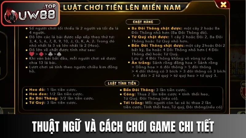 Giới Thiệu Tiến Lên Miền Nam Và Cách Chơi Chi Tiết Nhất 3 Thuật ngữ và cách chơi bài tiến lên chi tiết nhất