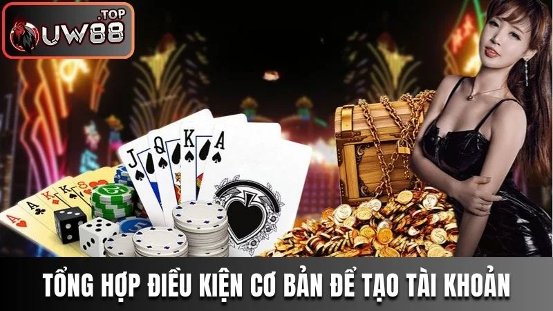 Bật Mí Cách Đăng Ký UW88 Siêu Nhanh – Nhận Ưu Đãi Cực Đã 1 Tổng hợp điều kiện cơ bản để tạo tài khoản